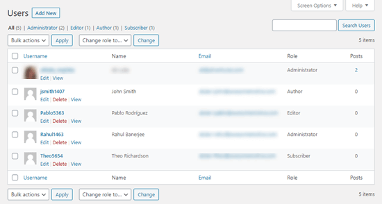 add and manage users
