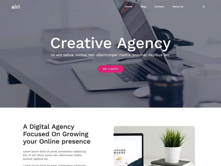 airi free WordPress themes