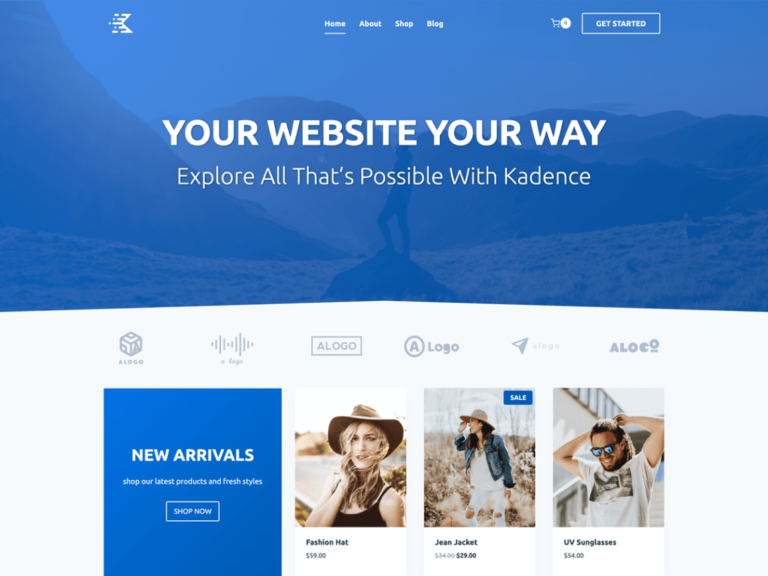 Kadence free WordPress themes