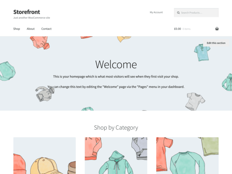 storefront free WordPress themes