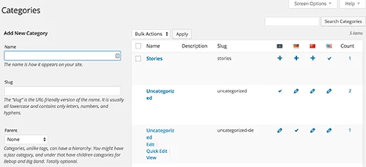 Multilingual WordPress