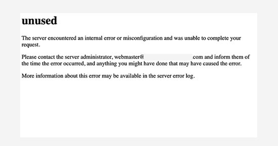 the 401 error