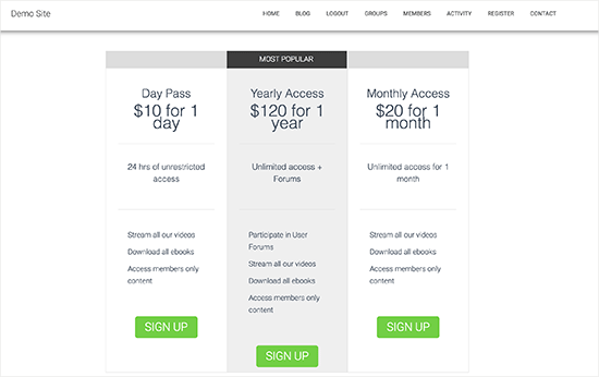 create a Pay-Per-View
