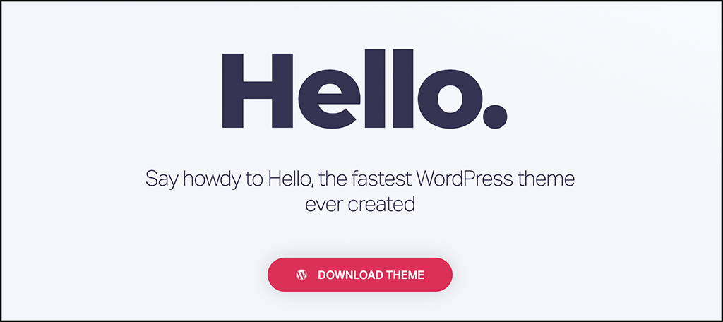 Hello WooCommerce template