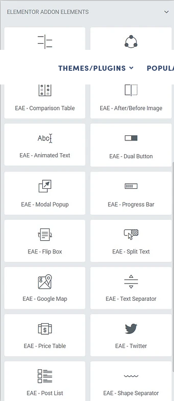 Elementor plugins