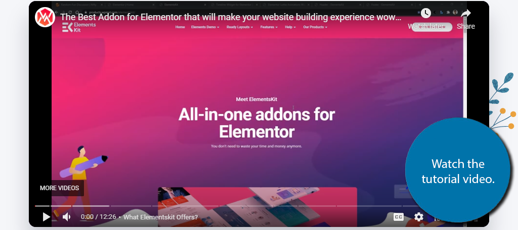 ElementsKit addons