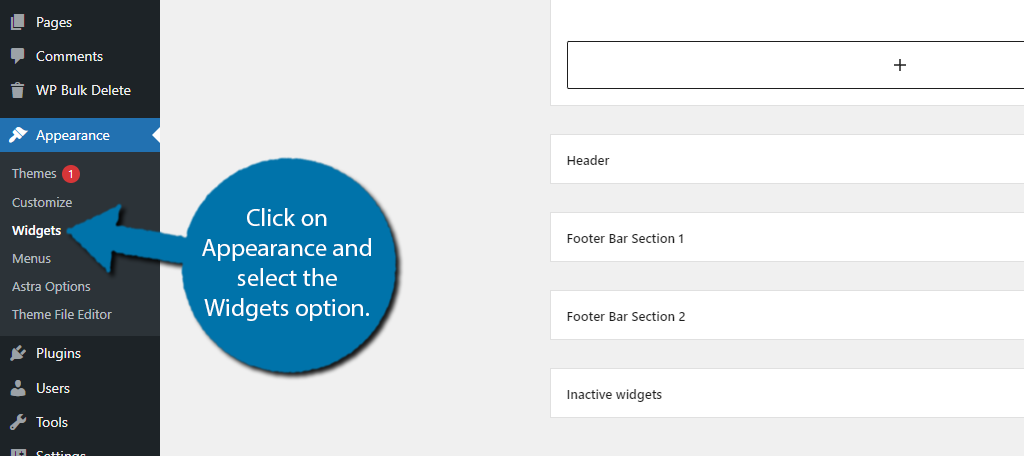 Appendix or footer : how it is built and editet