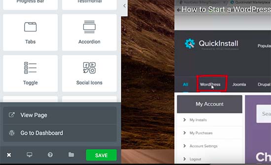 WordPress designs s