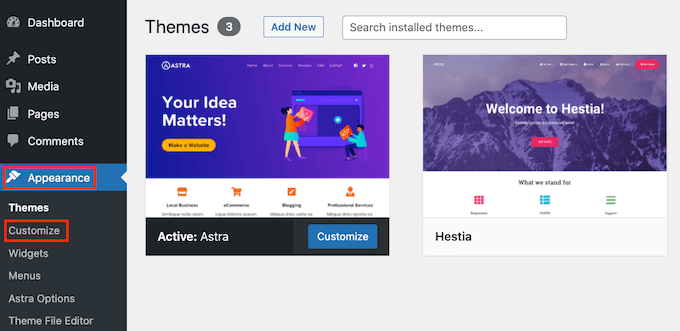 How to easily add custom CSS to a WordPress site ?