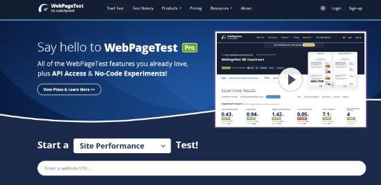 Web Page Test