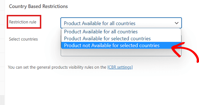How to from certain countries