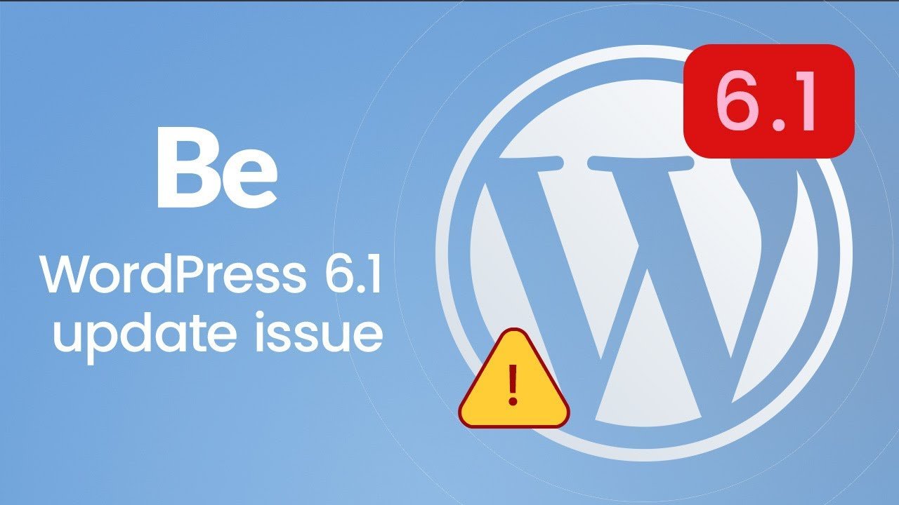 fatal errors in wordpress 6.1